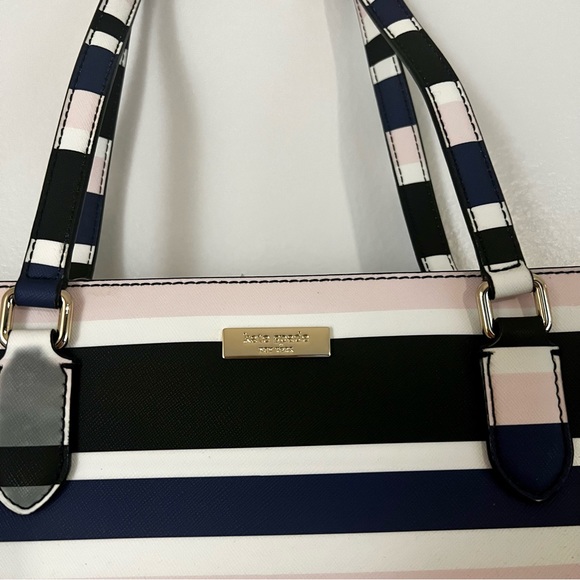 Kate Spade Striped Tote - Picture 3 of 8